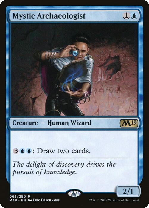 Mystic Archaeologist Card Front