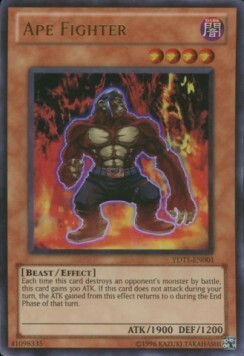 Ape Fighter Card Front