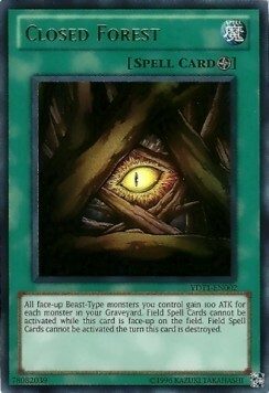 Closed Forest Card Front