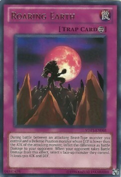 Roaring Earth Card Front