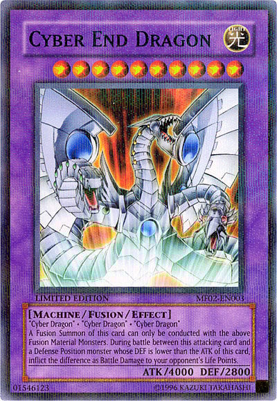 Cyber End Dragon Card Front