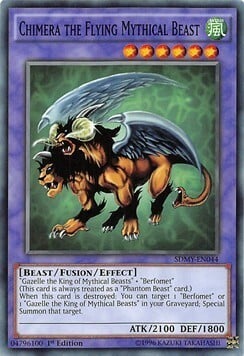 Chimera the Flying Mythical Beast Card Front