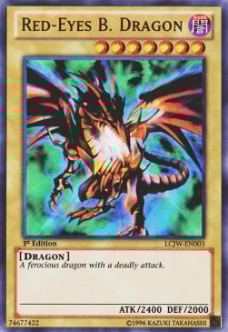 Red-Eyes B. Dragon Card Front