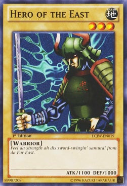 Hero of the East Card Front