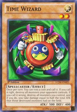 Time Wizard Card Front