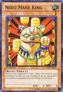 Neko Mane King Card Front