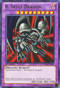 Drago Teschio Nero Card Front