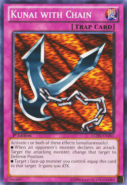 Kunai with Chain Card Front