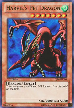Dragón Mascota de Arpía (Actualizado de: El dragón de Mascota de Harpie) Frente