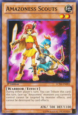 Amazoness Scouts Card Front