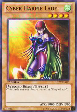 Cyber Harpie Lady Card Front