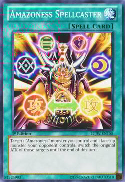 Amazoness Spellcaster Card Front