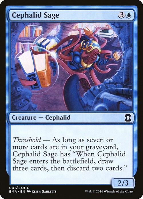 Cephalid Sage Card Front