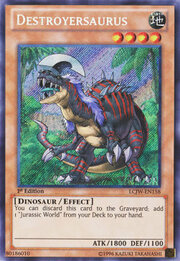 Destroyersaurus · Secret Rare 158sec