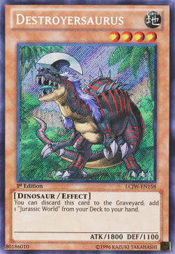 Destroyersaurus Card Front