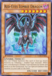 Red-Eyes Zombie Dragon · Rare 206