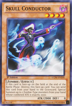 Skull Conductor Card Front
