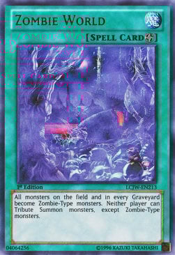 Zombie World Card Front