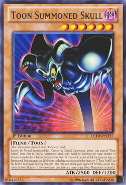 Toon Summoned Skull Card Front