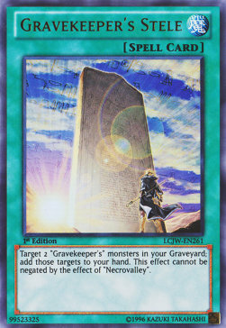 Gravekeeper's Stele Card Front