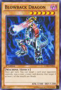 Blowback Dragon Card Front