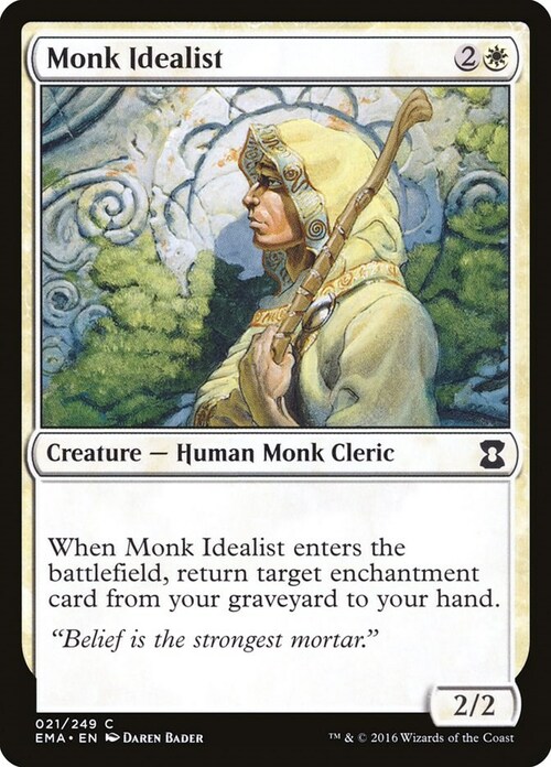 Monk Idealist Card Front