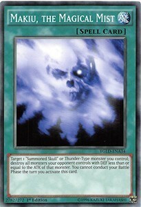 Makiu, the Magical Mist Card Front