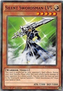 Silent Swordsman LV5 Card Front
