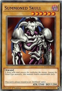 Summoned Skull Card Front