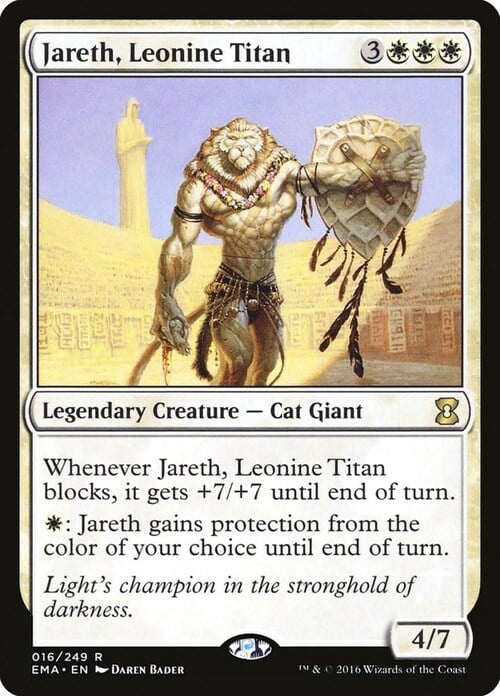 Jareth, Leonine Titan Card Front