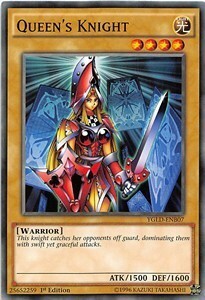 Queen's Knight Card Front