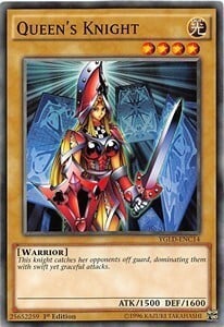 Queen's Knight Card Front