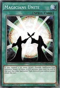 Magicians Unite Card Front