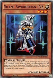 Silent Swordsman LV3 Card Front