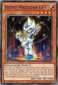Silent Magician LV4 Card Front
