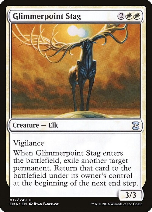 Glimmerpoint Stag Card Front