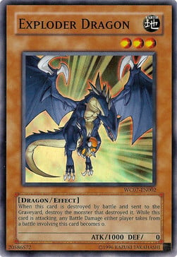 Exploder Dragon Card Front