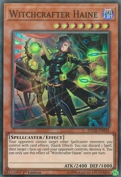 Witchcrafter Haine Card Front