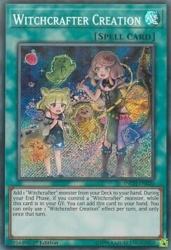 Witchcrafter Creation Card Front