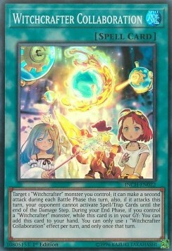 Witchcrafter Collaboration Card Front