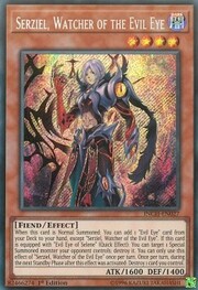 Serziel, Watcher of the Evil Eye · Secret Rare 027sec