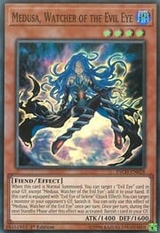 Medusa, Watcher of the Evil Eye · Super Rare 028