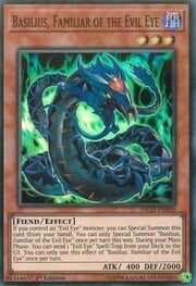 Basilius, Familiar of the Evil Eye · Super Rare 030
