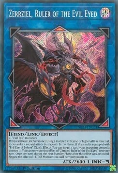 Zerrziel, Ruler of the Evil Eye Card Front