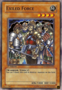Exiled Force Card Front