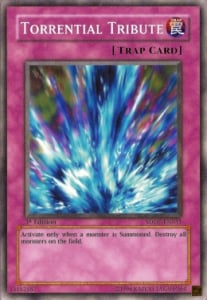 Torrential Tribute Card Front