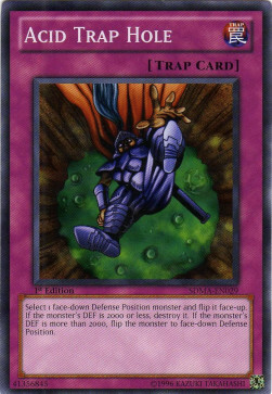 Acid Trap Hole Card Front