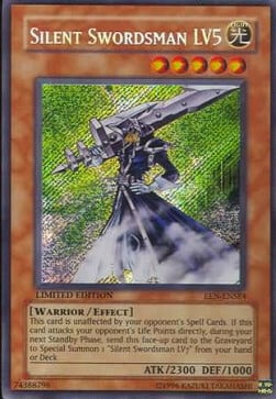 Silent Swordsman LV5 Card Front