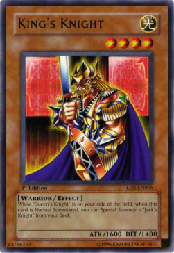 King's Knight Card Front