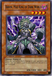 Brron, Mad King of Dark World · Rare 022